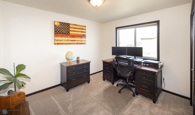 3497 50th St S, Fargo, ND 58104 - office space with baseboards and light carpet