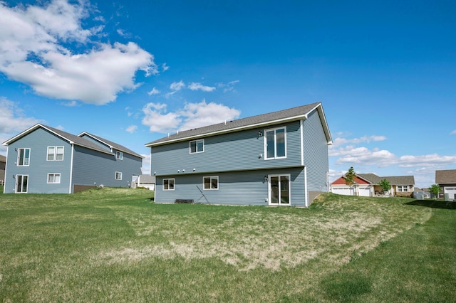 18872 Fillmore St NW, Elk River, MN 55330 - back of property featuring a lawn