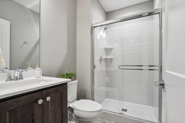 4233 Halstead Bay Alcove, Minnetrista, MN 55331 - full bathroom featuring a stall shower, toilet, and vanity