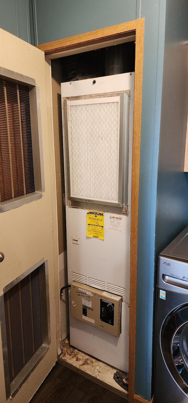 306 4th St S, Hoffman, MN 56339 - utilities featuring washer / clothes dryer