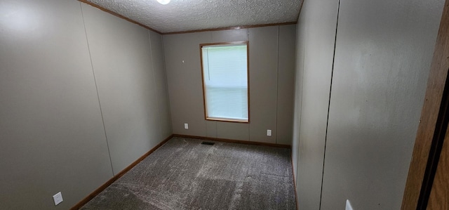 306 4th St S, Hoffman, MN 56339 - carpeted empty room with a textured ceiling and baseboards