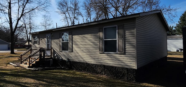 306 4th St S, Hoffman, MN 56339 - view of side of property