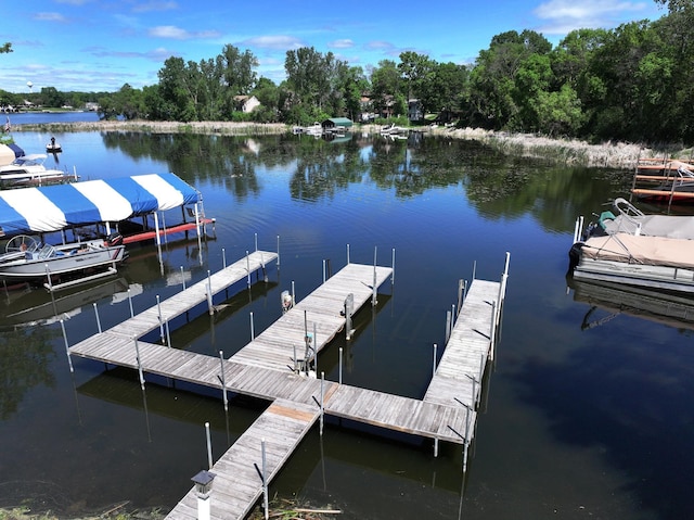 1657 Dove Ln, Mound, MN 55364 - dock with a water view