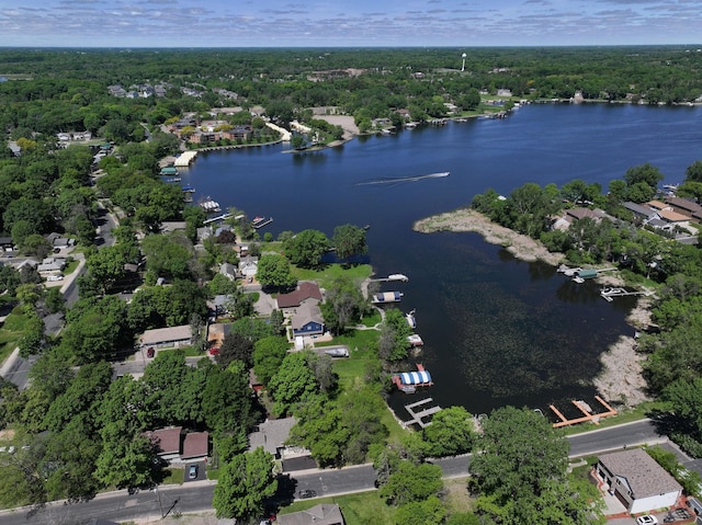 1657 Dove Ln, Mound, MN 55364 - aerial view of property's location featuring a nearby body of water and nearby suburban area