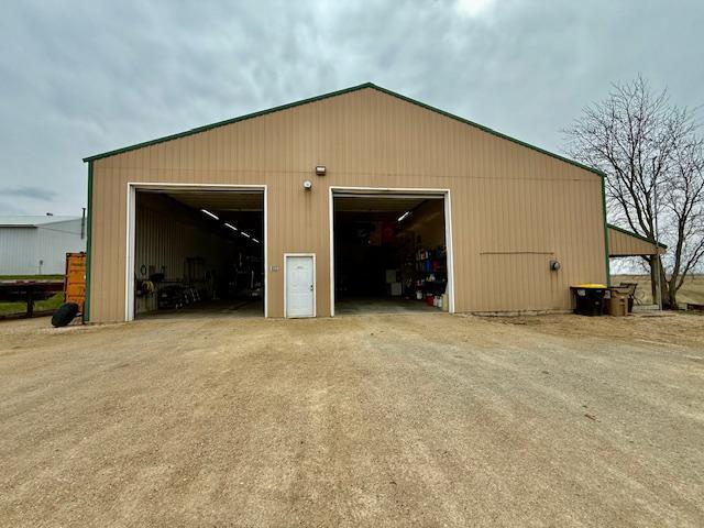 view of outbuilding with an outbuilding