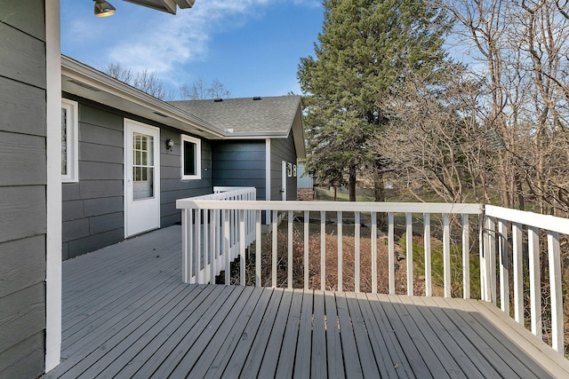 view of deck