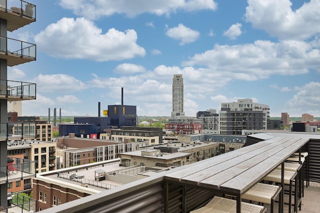 250 Park Ave Unit 601, Minneapolis, MN 55415 - balcony featuring a city view