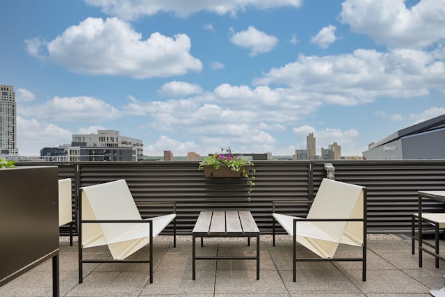 250 Park Ave Unit 601, Minneapolis, MN 55415 - patio / terrace with a view of skyline