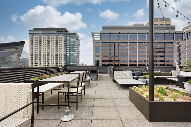 250 Park Ave Unit 601, Minneapolis, MN 55415 - view of patio featuring outdoor lounge area