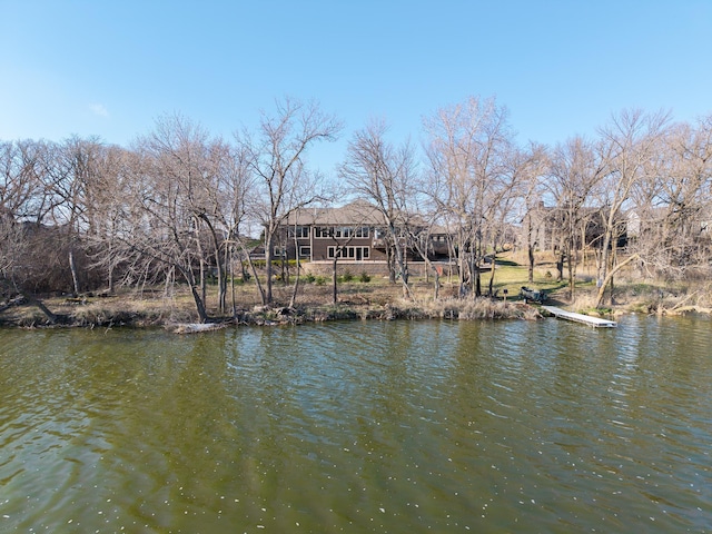 property view of water
