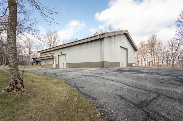 view of outbuilding with an outdoor structure