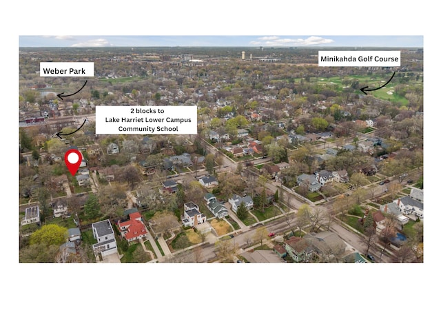 4034 Abbott Ave S, Minneapolis, MN 55410 - map of property location
