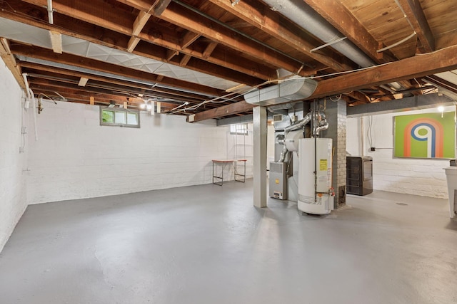 4034 Abbott Ave S, Minneapolis, MN 55410 - below grade area with gas water heater