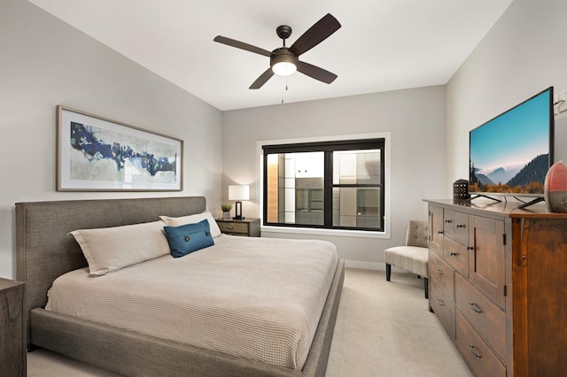 6369 16th Ave S, Richfield, MN 55423 - bedroom with light carpet and ceiling fan