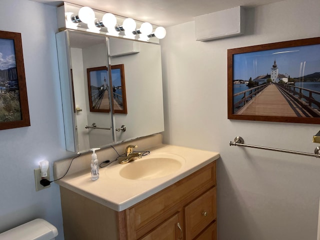 8307 Johnson Ave S, Bloomington, MN 55437 - half bath with vanity and toilet