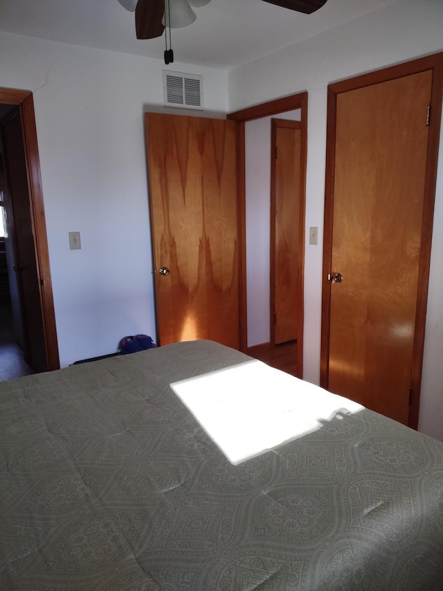 522 6th Ave, Madison, MN 56256 - bedroom with ceiling fan