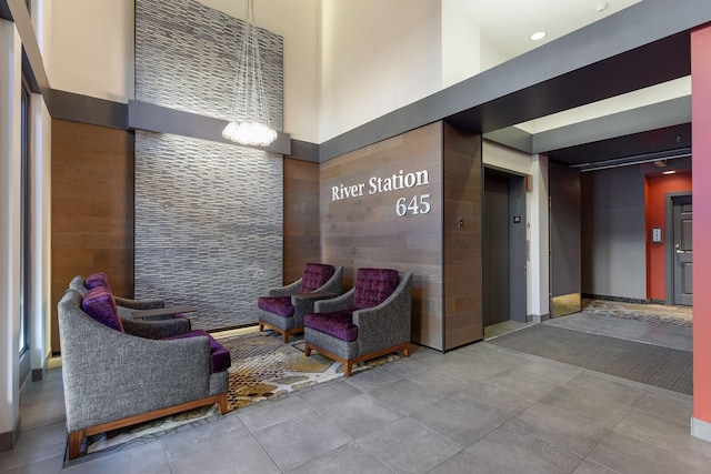 view of community lobby