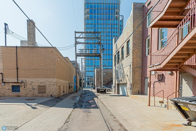 319 Broadway N Unit 202, Fargo, ND 58102 - view of asphalt alley