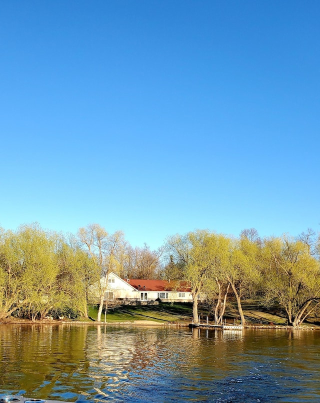 property view of water