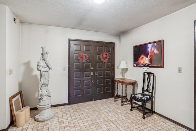 4810 Marystone Blvd NW, Andover, MN 55304 - foyer entrance with baseboards and a textured ceiling