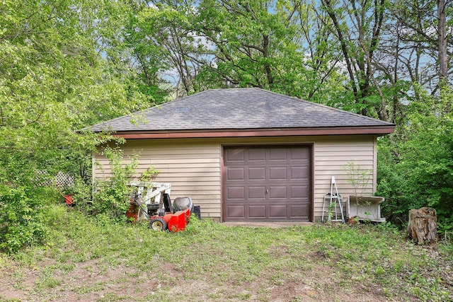 4810 Marystone Blvd NW, Andover, MN 55304 - view of detached garage