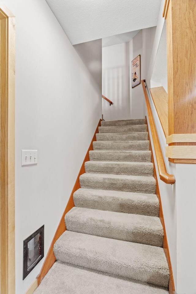 view of stairway