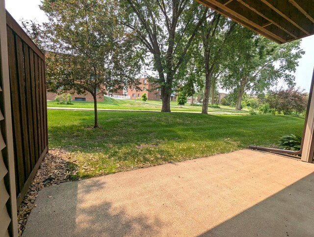 350 Ford Rd Unit 3, Saint Louis Park, MN 55426 - view of grassy yard with a patio