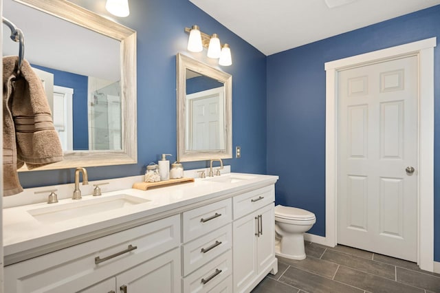 1810 Cherry Cir, Carver, MN 55315 - bathroom with a stall shower and double vanity