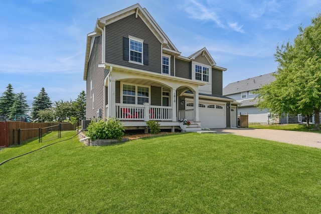 1810 Cherry Cir, Carver, MN 55315 - traditional-style home featuring a porch, driveway, and an attached garage