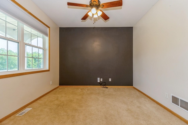 1810 Cherry Cir, Carver, MN 55315 - empty room with carpet and a ceiling fan
