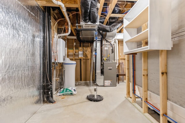 1810 Cherry Cir, Carver, MN 55315 - utility room featuring heating unit