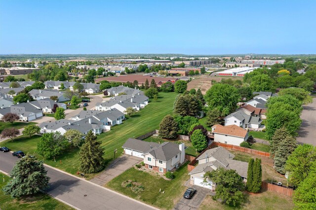 14445 Europa Ave, Apple Valley, MN 55124 - aerial perspective of suburban area