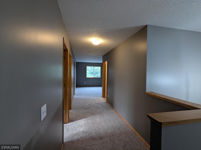 18061 96th Ave N, Maple Grove, MN 55311 - corridor with carpet, a textured ceiling, and baseboards