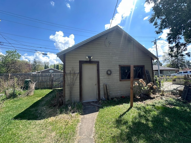 view of rear view of house