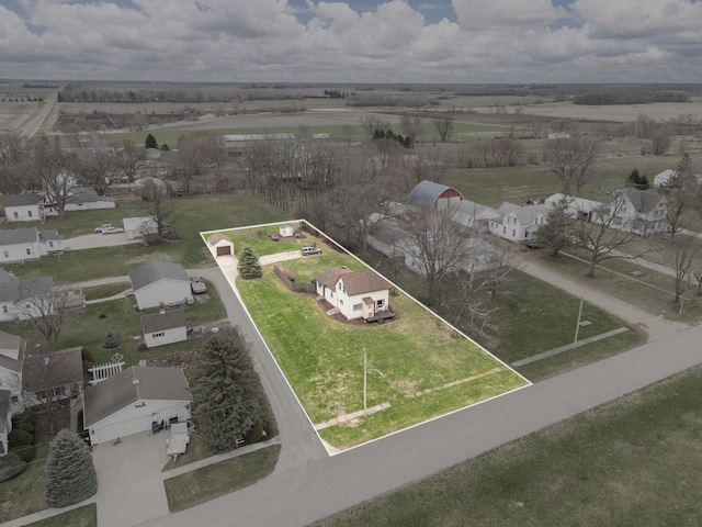 12 Oak Ave SE, Racine, MN 55967 - overview of rural landscape featuring property parcel outlined
