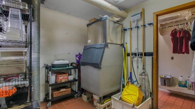 view of utility room