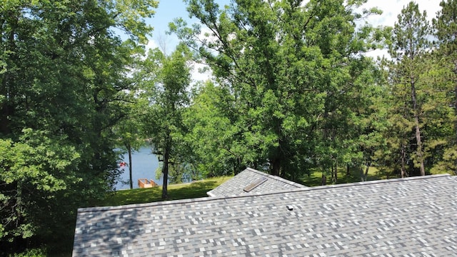 33853 Sand Rd, Sturgeon Lake, MN 55783 - exterior view of a shingled roof