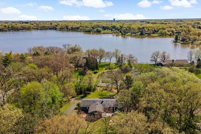 5 Shore Rd, North Oaks, MN 55127 - view from above of property featuring a nearby body of water