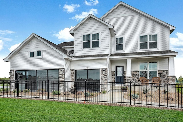 528 Goldenrod Trl, Waconia, MN 55387 - view of front of home featuring stone siding