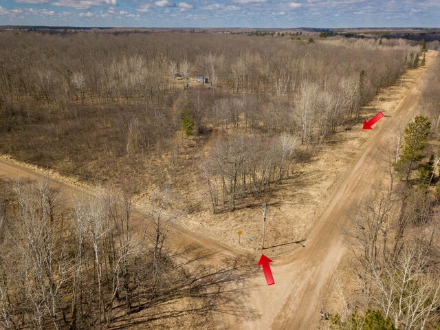 10823 Bollenbacher Rd, Garrison Twp, MN 56401 - bird's eye view with a rural view
