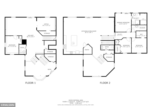 7861 Greer Ave NW, Maple Lake, MN 55358 - property floor plan