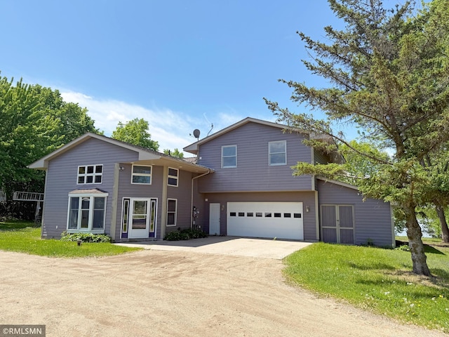 7861 Greer Ave NW, Maple Lake, MN 55358 - view of front facade featuring concrete driveway and an attached garage