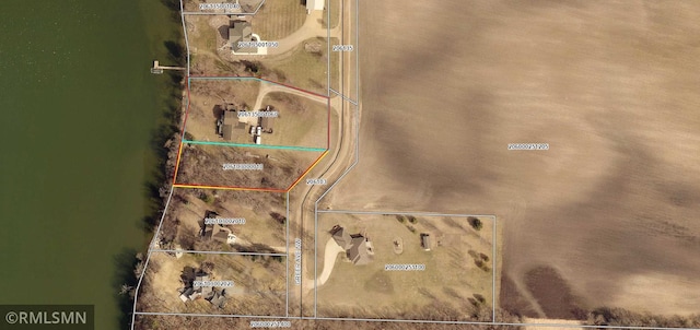7861 Greer Ave NW, Maple Lake, MN 55358 - aerial overview of property's location with property parcel outlined