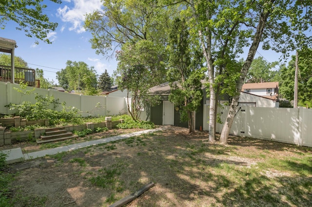 613 Cromwell Ave, Saint Paul, MN 55104 - fenced backyard featuring a vegetable garden