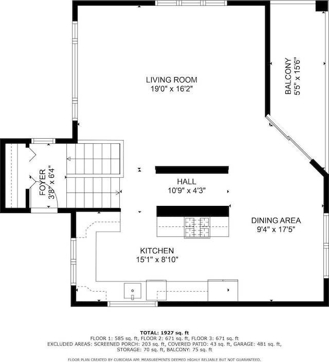 613 Cromwell Ave, Saint Paul, MN 55104 - floor plan / room layout