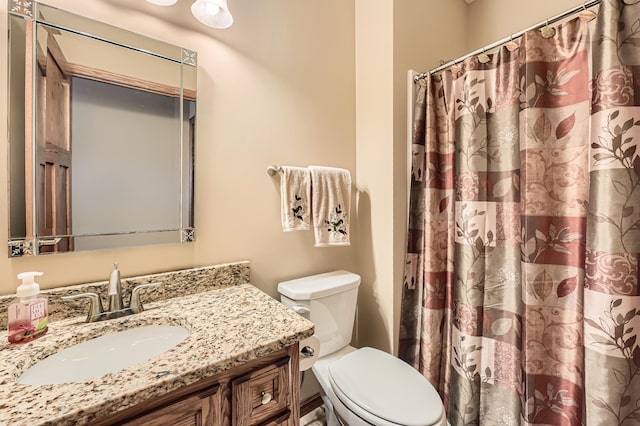 20620 Everton Way N, Forest Lake, MN 55025 - bathroom featuring toilet, vanity, and curtained shower