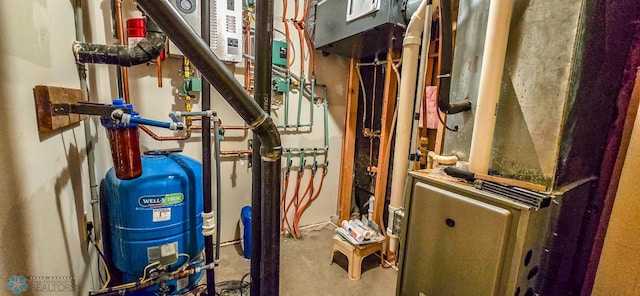 29972 293rd St, Little Elbow Twp, MN 56589 - utilities with heating unit and water heater