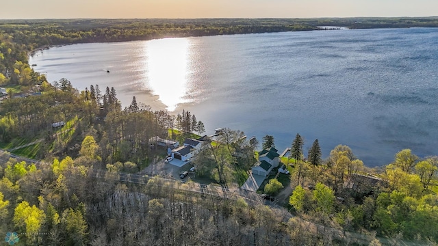 29972 293rd St, Little Elbow Twp, MN 56589 - aerial overview of property's location featuring a large body of water