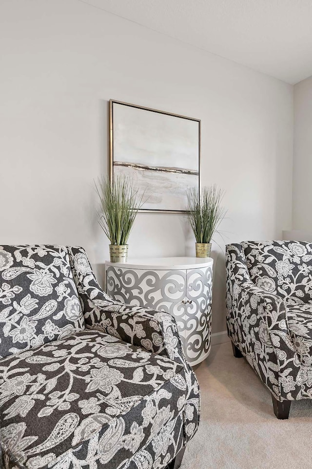 bedroom featuring carpet flooring