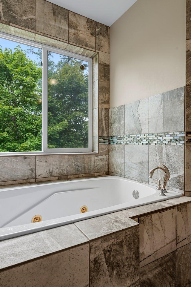 28008 Lake Diann Rd, Baldwin Twp, MN 55398 - bathroom featuring a tub with jets